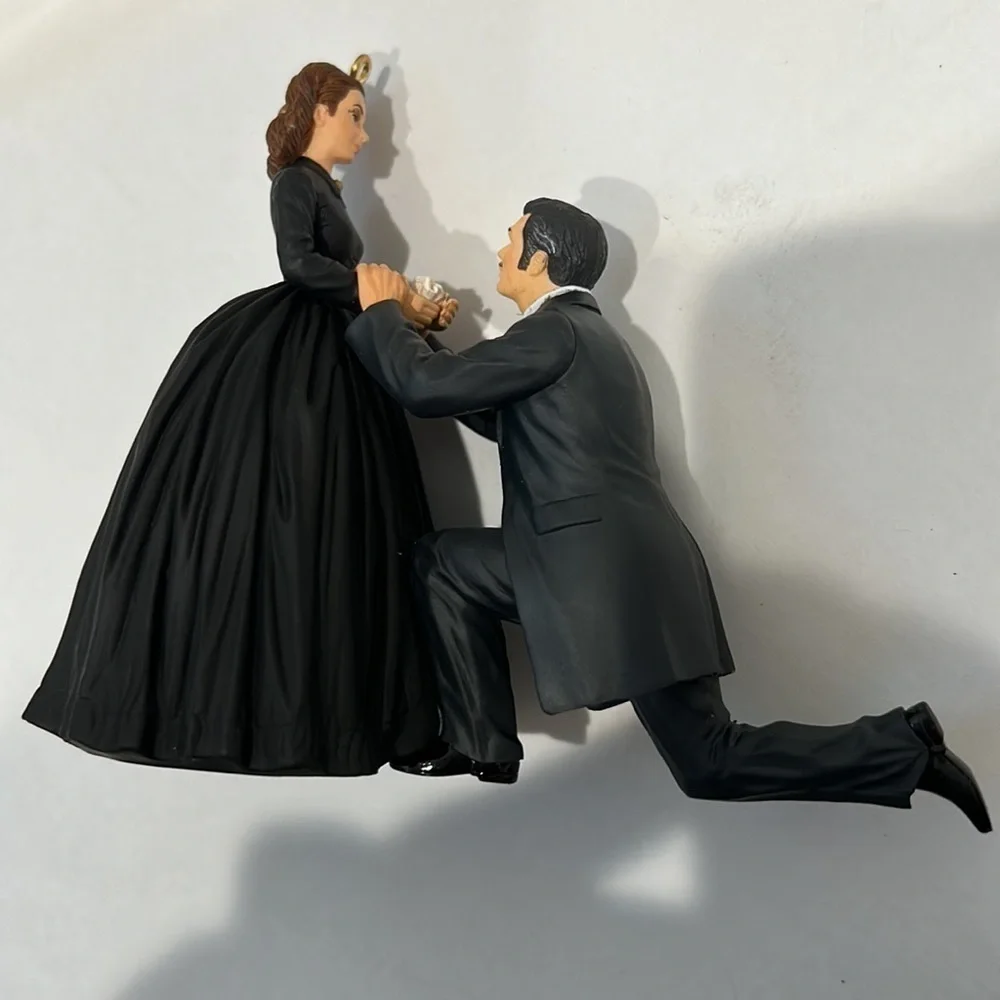 Gone With The Wind Hallmark Ornament Scarlett O'Hara Rhett Butler Proposes New